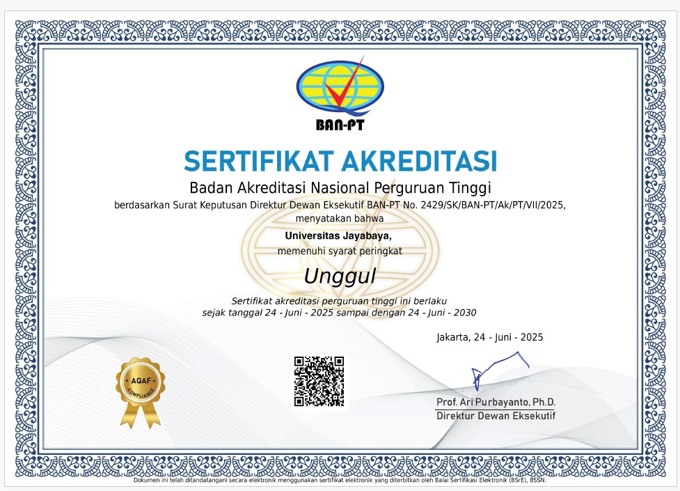 Akreditasi Unggul Jayabaya